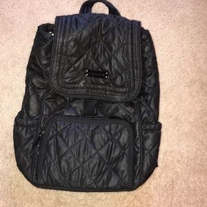 Vera Bradley Black Puff Backpack
